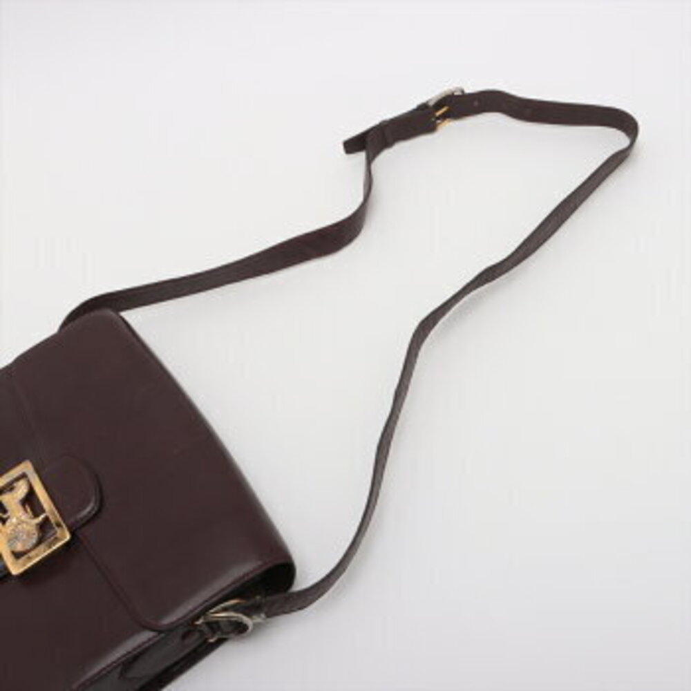 Celine carriage hardware Burgundy Red leather shoulder bag crossbody - Picture 5 of 13